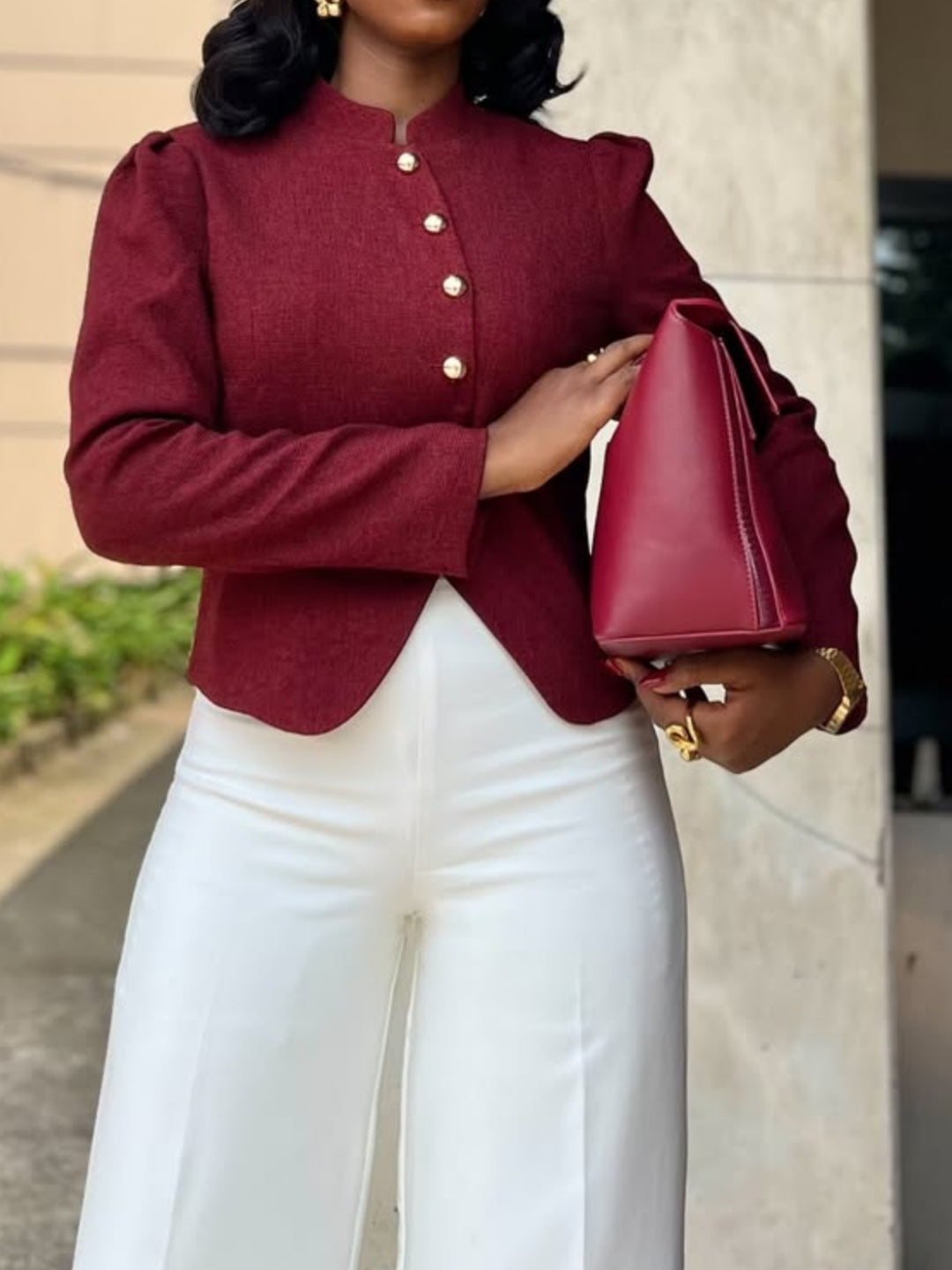 Single-breasted Vintage Jacket