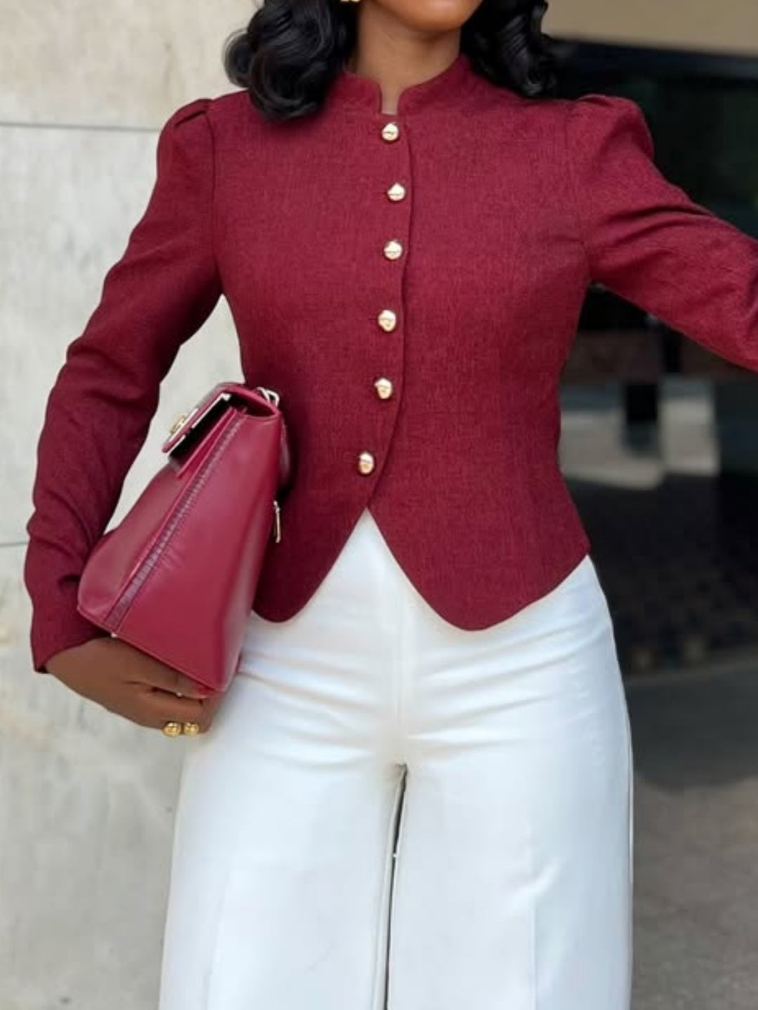 Single-breasted Vintage Jacket