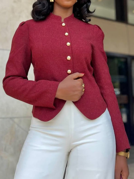 Single-breasted Vintage Jacket