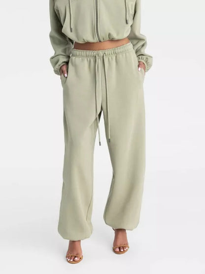 Hooded Sweatsuit Set