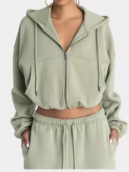 Hooded Sweatsuit Set