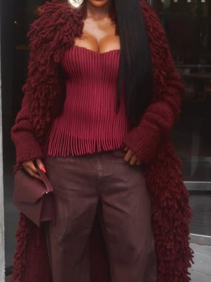 Accordion Corset Top