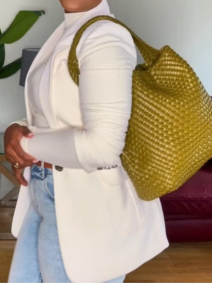 Woven Shoulder Bag