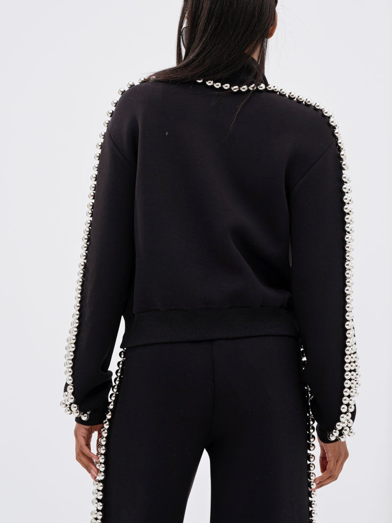 Silver Ball Decoration Two Pieces Set