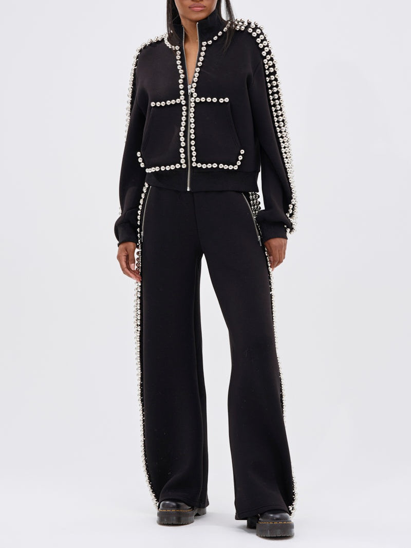 Silver Ball Decoration Two Pieces Set