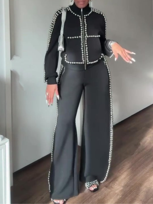 Silver Ball Decoration Two Pieces Set