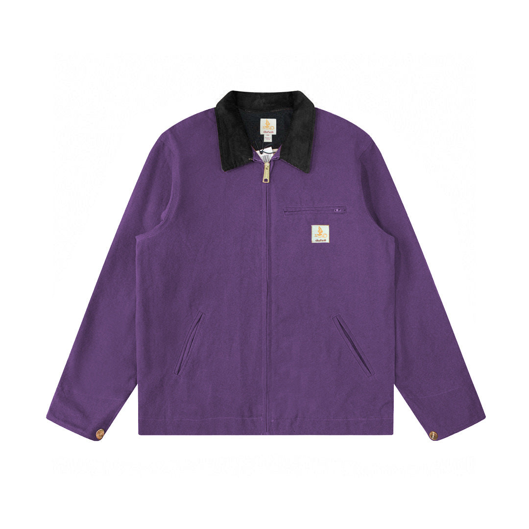 Retro Cargo Canvas Jacket