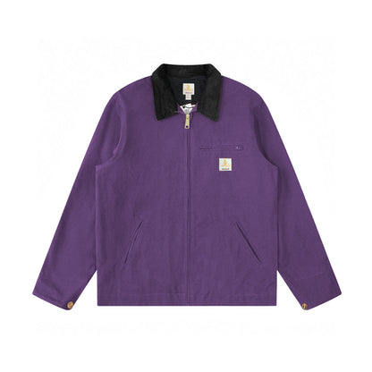 Retro Cargo Canvas Jacket