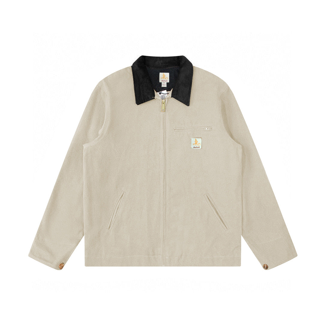 Retro Cargo Canvas Jacket