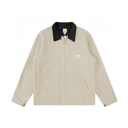 Retro Cargo Canvas Jacket