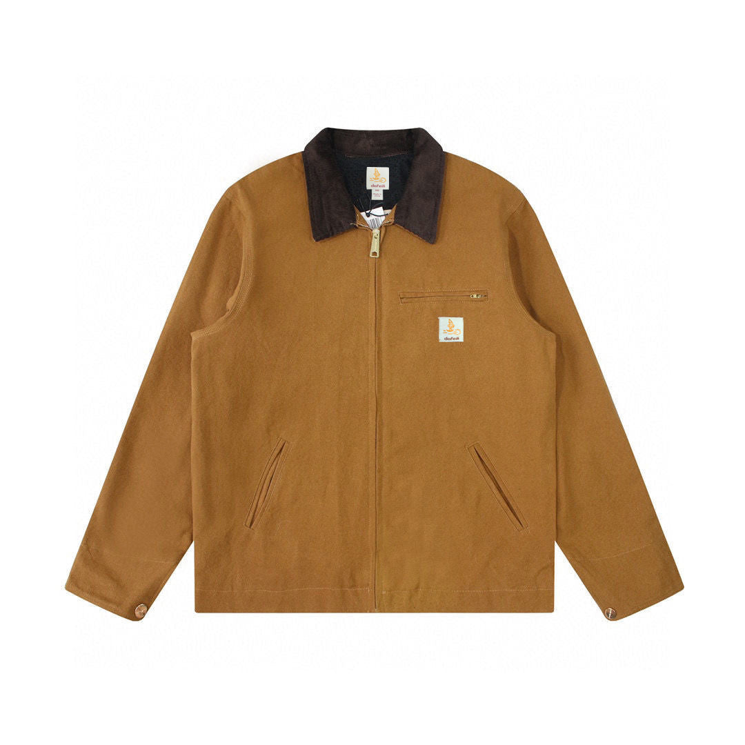 Retro Cargo Canvas Jacket