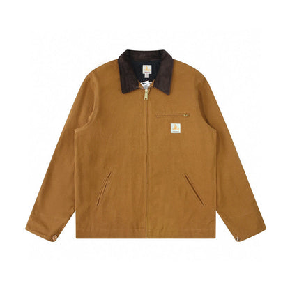 Retro Cargo Canvas Jacket