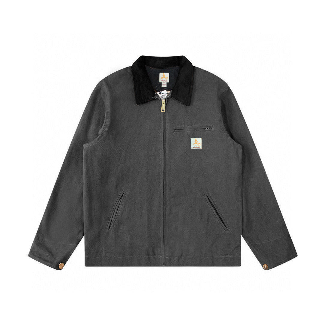 Retro Cargo Canvas Jacket