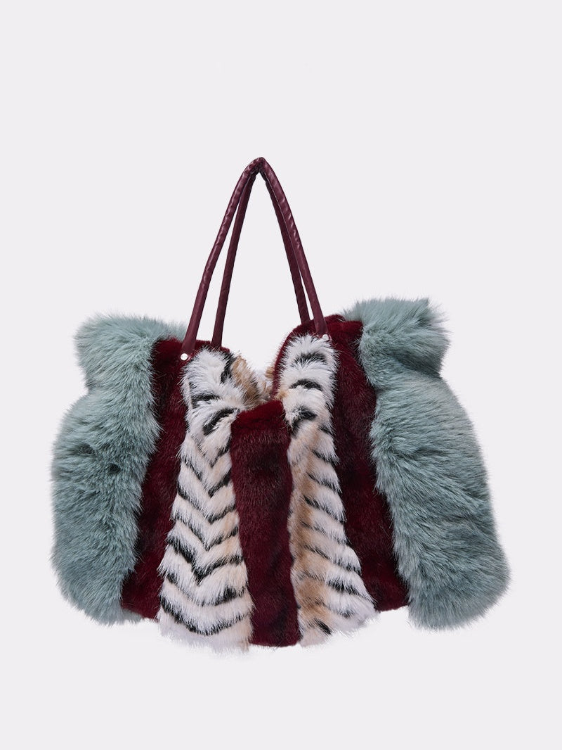 Faux Fur Tote