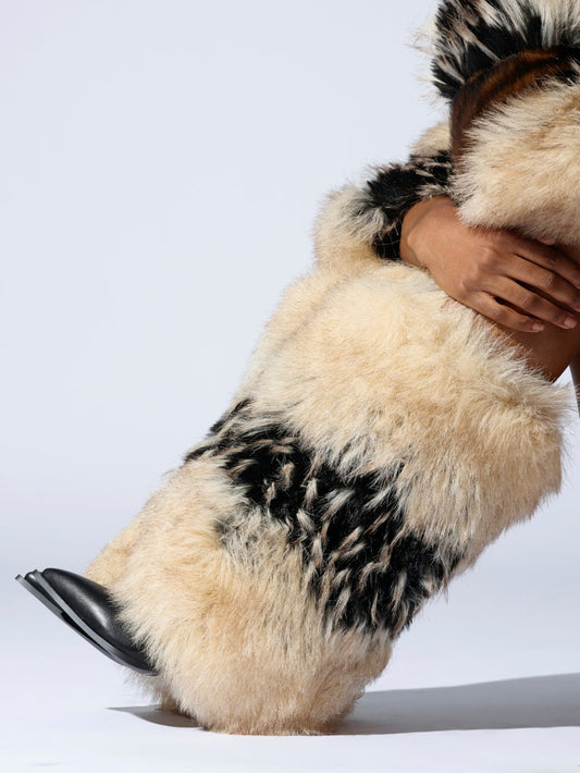 Fur High-heeled Boots