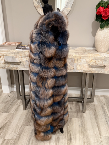 Full Length Fox Fur Vest