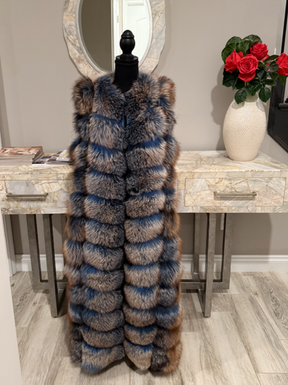 Full Length Fox Fur Vest