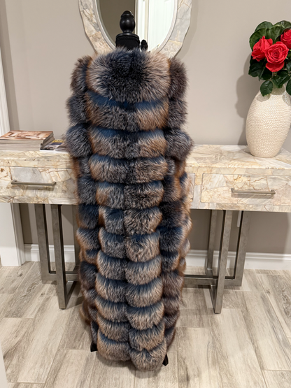 Full Length Fox Fur Vest