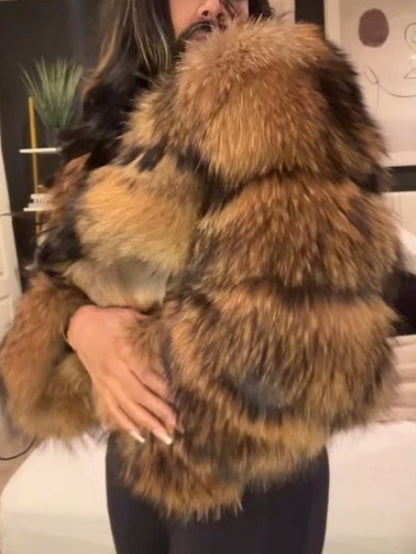 Winter Warm Natural Fur Jacket
