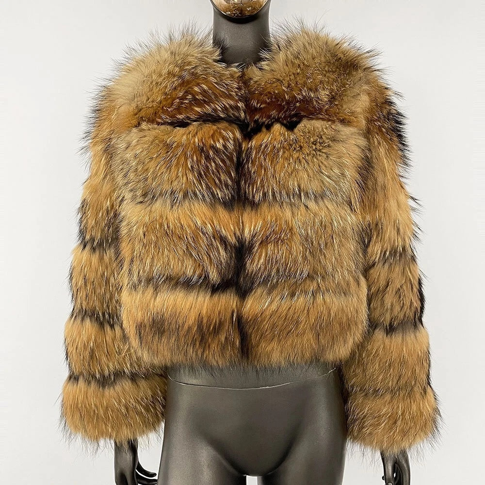 Winter Warm Natural Fur Jacket