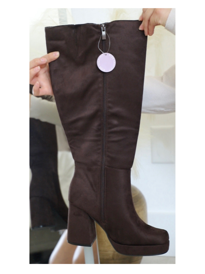 Women's Knee-high Wide Calf Boots