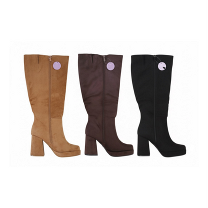 Women's Knee-high Wide Calf Boots