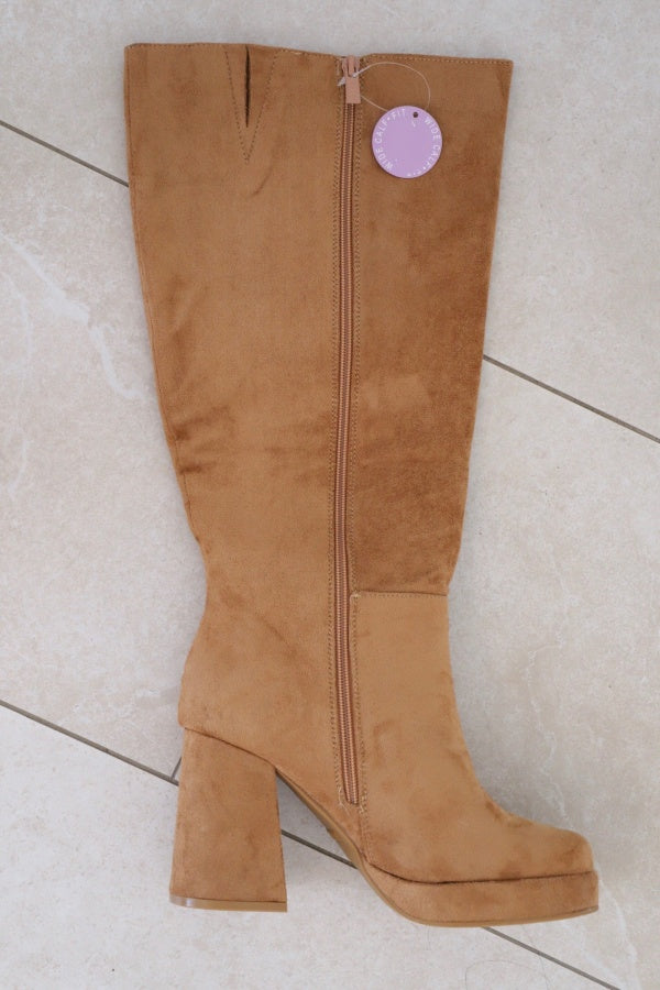 Women's Knee-high Wide Calf Boots