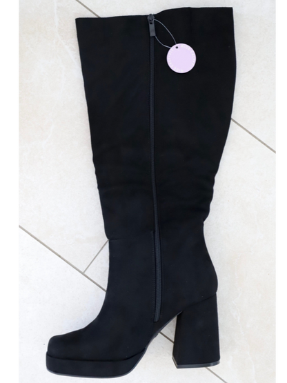 Women's Knee-high Wide Calf Boots