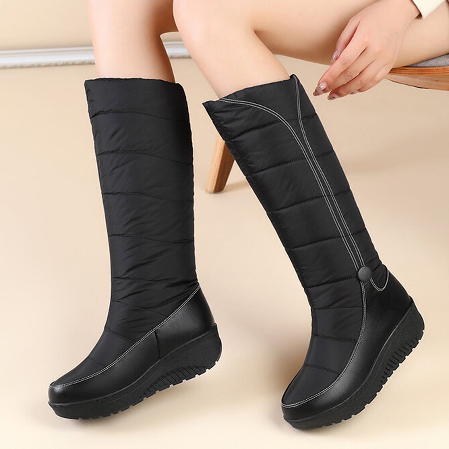 Women's Waterproof Knee-High Boots