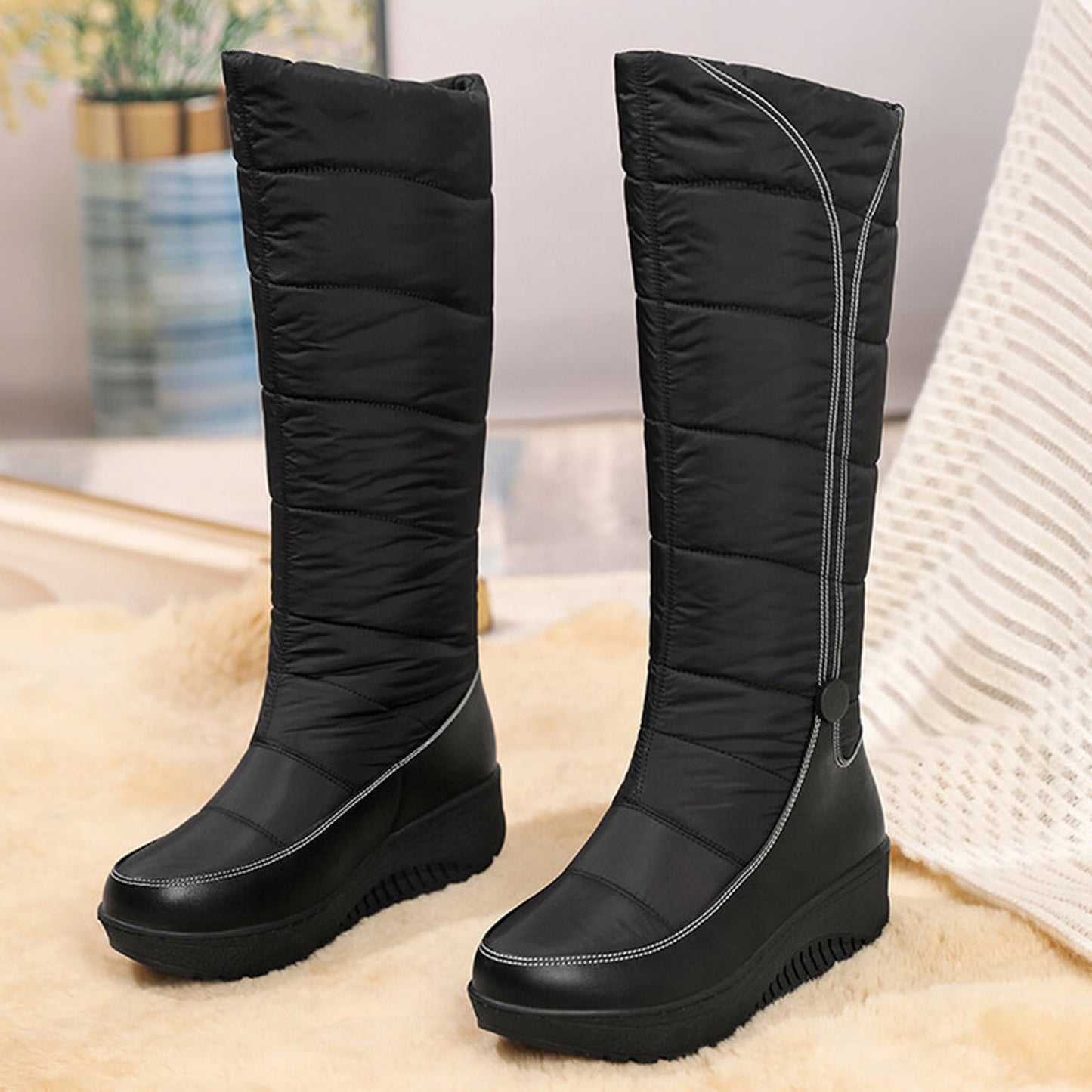 Women's Waterproof Knee-High Boots