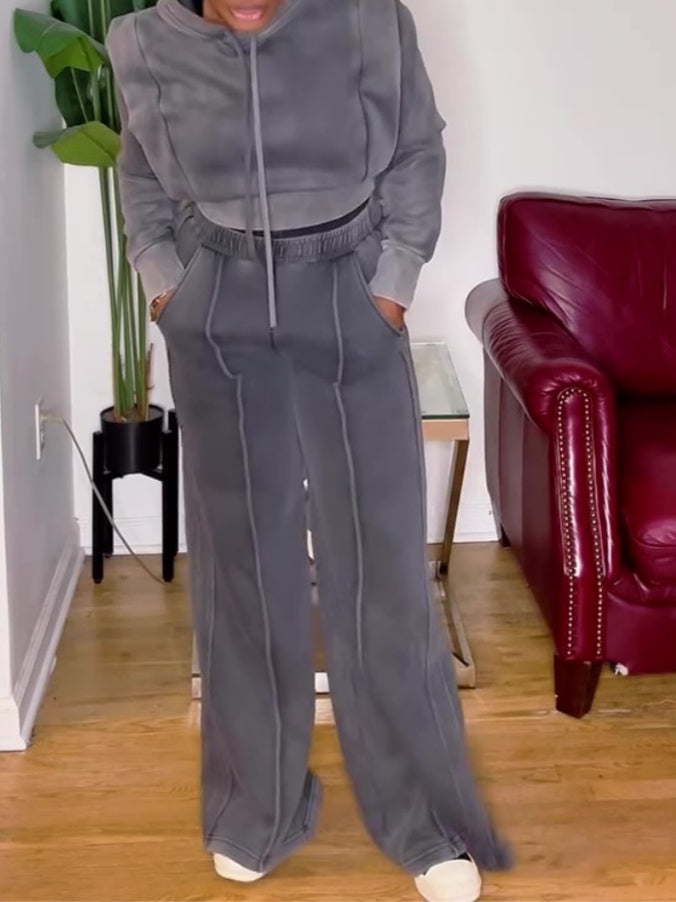 The Perfect Wide Leg Jogger Set