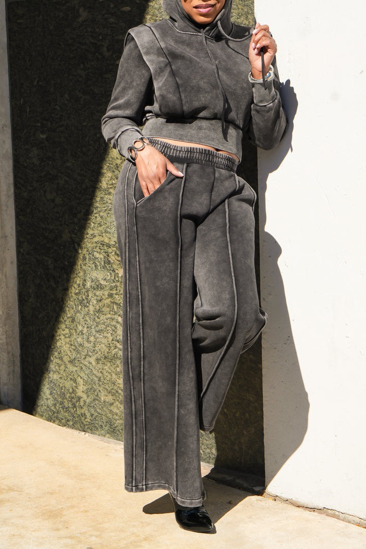 The Perfect Wide Leg Jogger Set