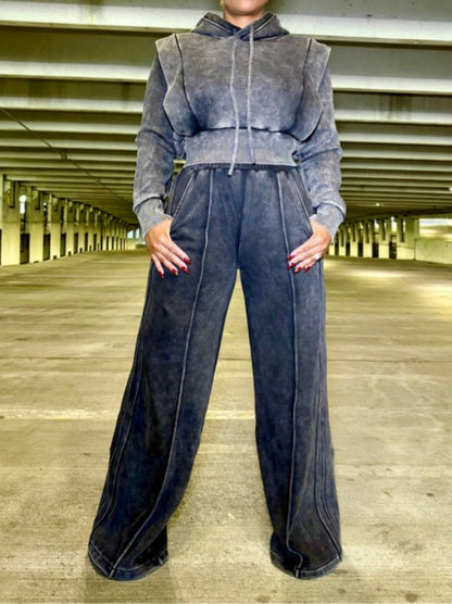 The Perfect Wide Leg Jogger Set