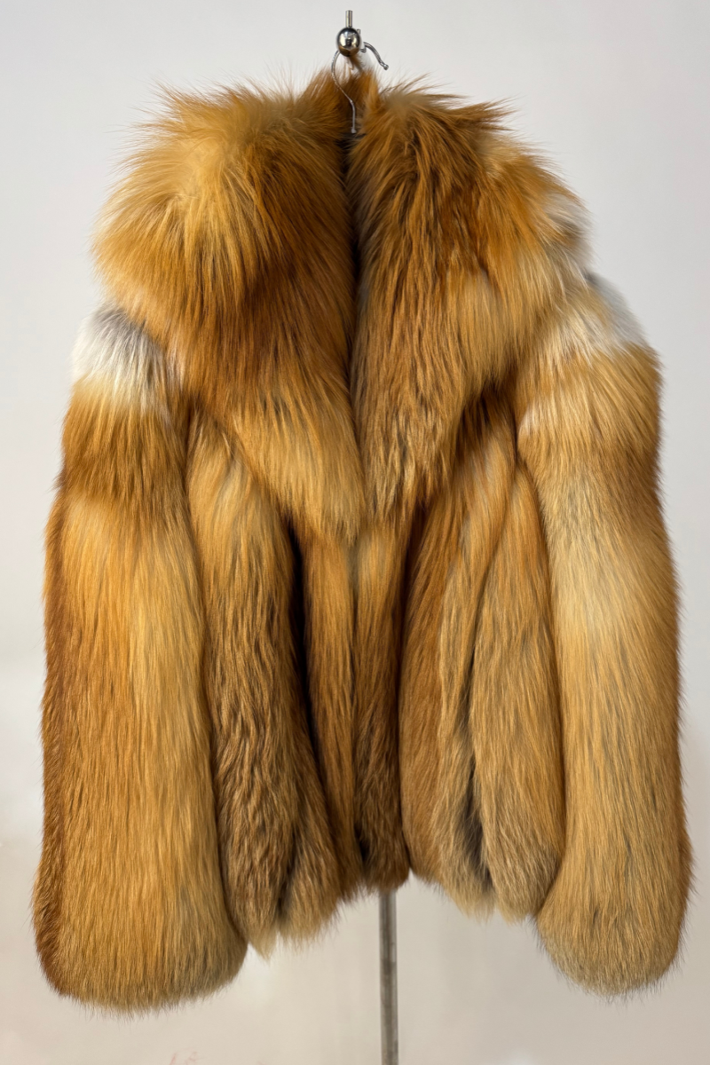 Luxury Fox Fur Coat