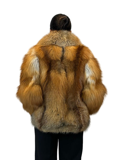 Luxury Fox Fur Coat