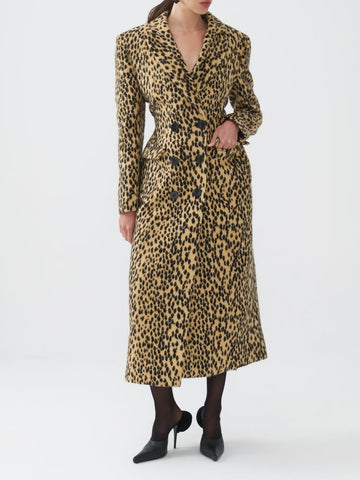 Fashion Leopard Printed Coat