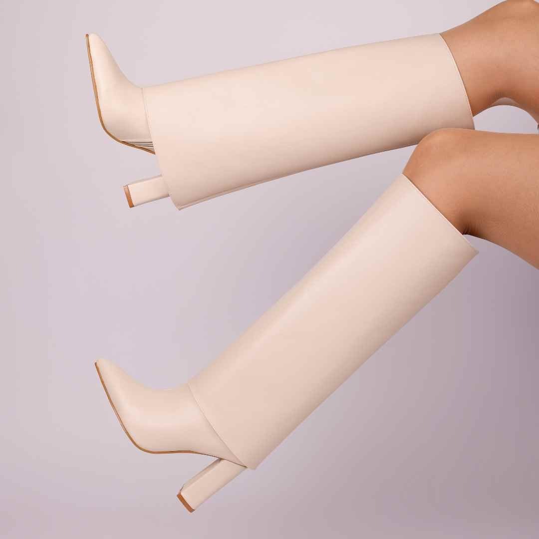 Women's Sleeve Knee High Boots