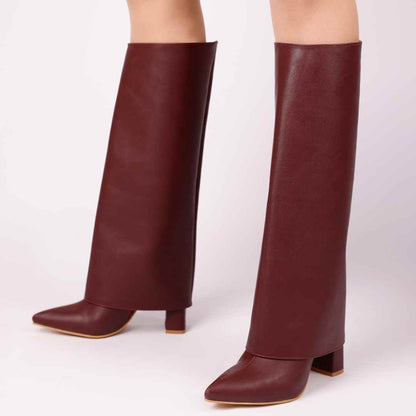 Women's Sleeve Knee High Boots