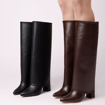 Women's Sleeve Knee High Boots