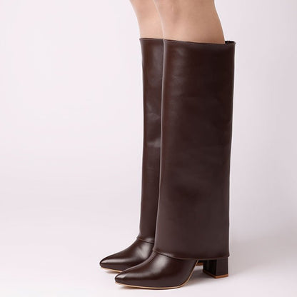 Women's Sleeve Knee High Boots