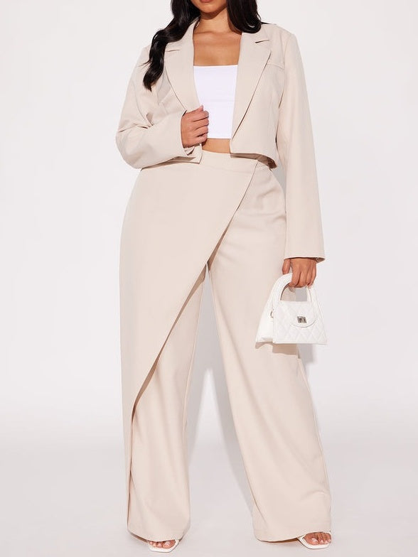 Stylish Blazer Pant Set