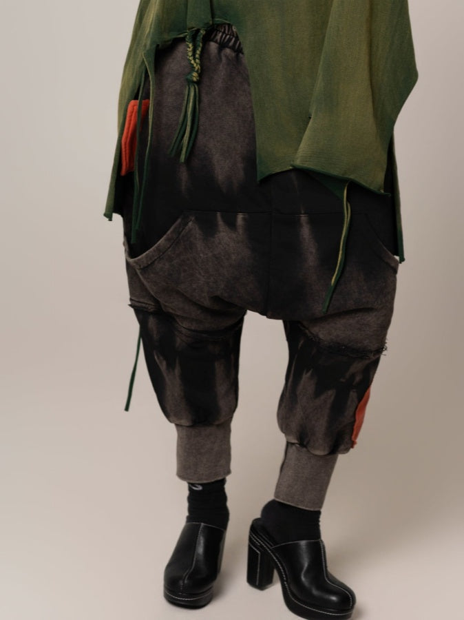 Loose-fitting Harem Sweatpants