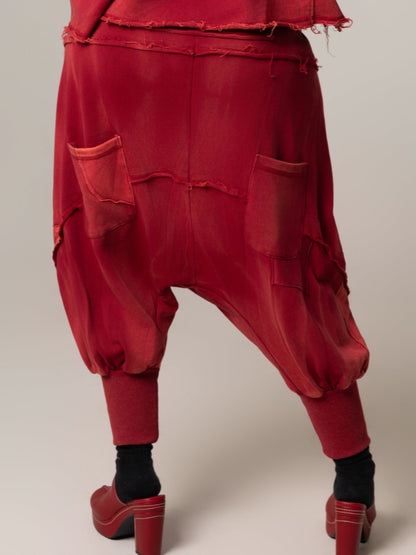 Loose-fitting Harem Sweatpants