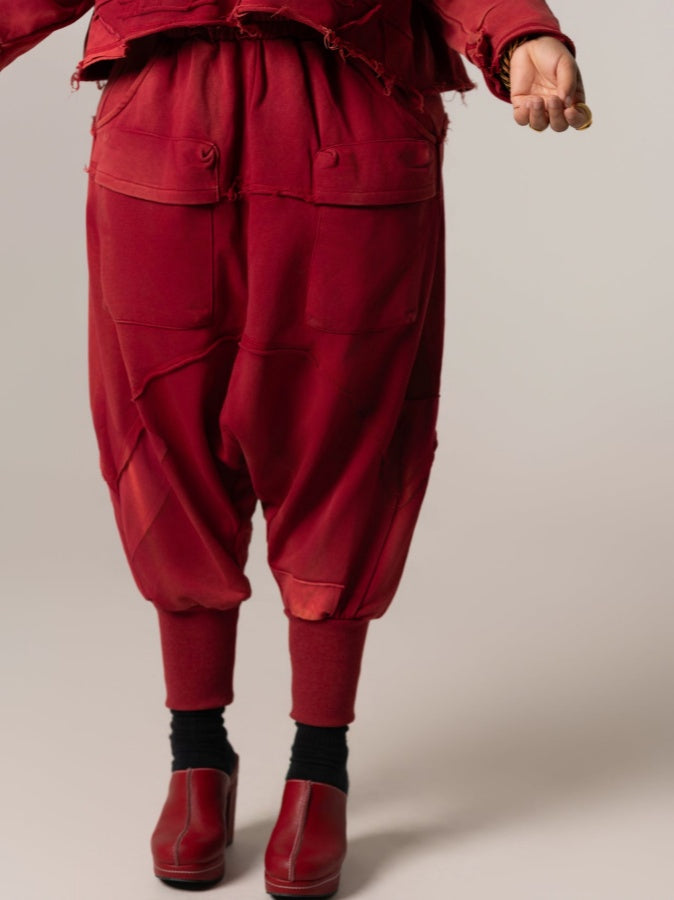 Loose-fitting Harem Sweatpants