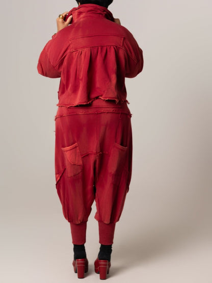 Loose-fitting Harem Sweatpants