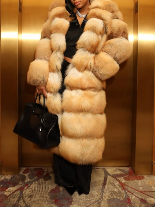 Full-length Fox Fur Coat