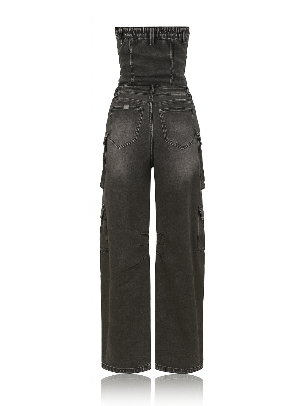 Sleeveless Cargo Jumpsuit