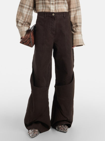 High-rise Wide-leg Jeans