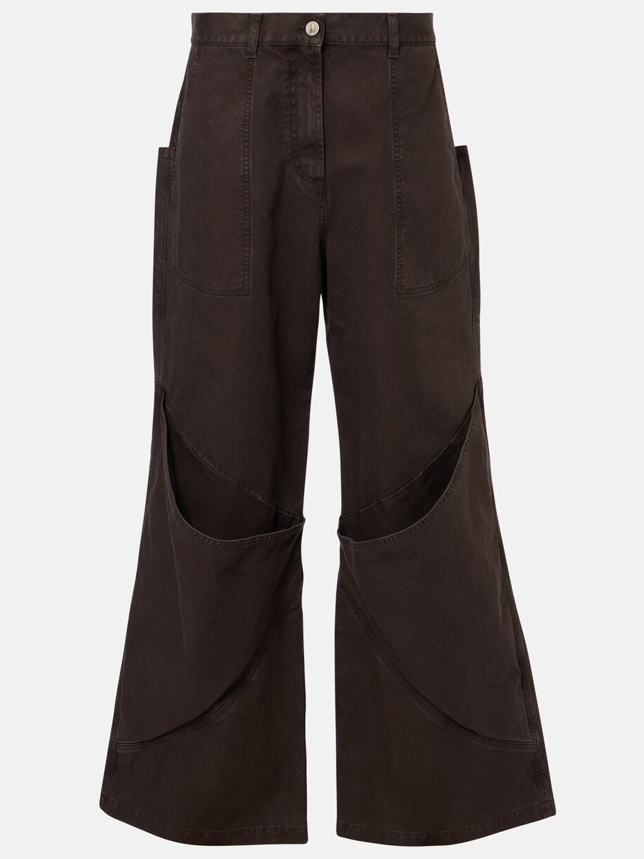 High-rise Wide-leg Jeans