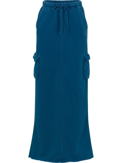 Hoodie & Cargo Skirt Two Pieces Set